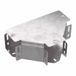 Тройник горизонтальный 100x100мм оцинковка горячим способом по методу сендзимира 75мм ПРОМРУКАВ