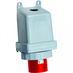 Вилка силовая для монтажа на поверхность 5P 400 в (50+60 гц) красная 6ч наклонная пластик IP67 ABB CEWE промразъемы Вилка силовая для монтажа на поверхность 5P 400 в (50+60 гц) красная 6ч наклонная пластик IP67 ABB CEWE промразъемы