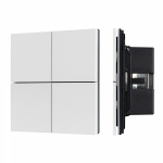 INTELLIGENT ARLIGHT Кнопочная панель KNX-304-23-IN White (BUS, Frameless) (IARL, IP20 Металл, 2 года) INTELLIGENT ARLIGHT Кнопочная панель KNX-304-23-IN White (BUS, Frameless) (IARL, IP20 Металл, 2 года)