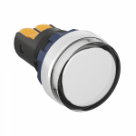 Лампа индикаторная в сборе 1 источник света белая круглая линза, плоская 220В AC/DC d22.2мм СВЕТОДИОД. (LED) IP68 DKC Mitra Лампа индикаторная в сборе 1 источник света белая круглая линза, плоская 220В AC/DC d22.2мм СВЕТОДИОД. (LED) IP68 DKC Mitra