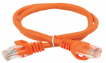 ITK Коммутационный шнур кат. 5Е UTP LSZH 10м оранжевый ITK Коммутационный шнур кат. 5Е UTP LSZH 10м оранжевый