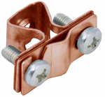 Держатель проводника круглого 8-10мм медь IEK (1/300) Держатель проводника круглого 8-10мм медь IEK (1/300)