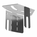 Крышка угла горизонтального изменяемого 0-45 градусов Стандарт INOX (AISI 304) 50 Промрукав Крышка угла горизонтального изменяемого 0-45 градусов Стандарт INOX (AISI 304) 50 Промрукав