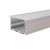 Профиль с рассеивателем/экраном 2000 мм62Xмм32мм REXANT