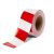 Лента оградительная 50мм 35мкм красно-белая ЛО 35-50 (200м/бухта) Fortisflex (8)