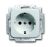 Розетка SCHUKO 16А 250В, с LED подсветкой, Busch-Duro 2000 SI/Reflex SI, альпийский белый Розетка SCHUKO 16А 250В, с LED подсветкой, Busch-Duro 2000 SI/Reflex SI, альпийский белый