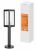 Светильник садово-парковый "Женева" 1х60 Вт, столб, H500 мм, алюм., прозрачное/черный, Е27, TDM Светильник садово-парковый "Женева" 1х60 Вт, столб, H500 мм, алюм., прозрачное/черный, Е27, TDM