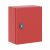Корпус распред. шкафа 1двер. сталь красный 250мм 300мм 150мм с монтажной платой IP66 DKC