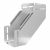 Угол д/листового кабель.лотка 90° вертикально ниспадающий (внешний) без соединит. разъема нержавеющая сталь серый ПРОМРУКАВ Угол д/листового кабель.лотка 90° вертикально ниспадающий (внешний) без соединит. разъема нержавеющая сталь серый ПРОМРУКАВ