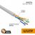 U/UTP (UTP) 4PR 26AWG CAT5e PVC INDOOR информационный, витая пара серый (0,4мм омедненка) (305м/бухта) SOLID LIGHT PROCONNECT (1/1)