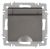 Розетка Intro Accent 6-203-09 2P+E Schuko с крышкой, 16А-250В, IP20, СУ, AL/CU, титан Розетка Intro Accent 6-203-09 2P+E Schuko с крышкой, 16А-250В, IP20, СУ, AL/CU, титан