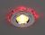 Точечный светильник с красной светодиодной подсветкой 2020/2 SL/LED/RD (хром / красный) (1/50) Точечный светильник с красной светодиодной подсветкой 2020/2 SL/LED/RD (хром / красный) (1/50)