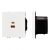 Механизм розетки с быстрой USB зарядкой SCT-NOBE-MUAC-SFPL-FC-WH (65W, QC3) (Arlight, Белый кварц) Механизм розетки с быстрой USB зарядкой SCT-NOBE-MUAC-SFPL-FC-WH (65W, QC3) (Arlight, Белый кварц)