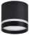 Светильник накладной потолочный под лампу GX53 черный 4016 LIGHTING IEK (1/50)
