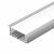 Профиль с экраном SL-LINIA88-F-2500 ANOD+OPAL