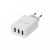 Сетевое зарядное устройство REXANT 3 x USB, 5V, 3 А + 1 А + 1 А, белое