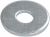 Шайба М8 плоская IEK (500/10000)