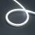 Лента герметичная MOONLIGHT-PRO-SIDE-X320-16x16mm 48V White6000 (10 W/m, IP67, 30m, wire x2) (Arlight, Вывод боковой, 7 лет)