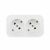 Розетка 2гн с З/К о/у белый 16А IP20 Quteo Legrand  (1/10)