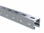 С-профиль 2500x41x41 сталь светло-серый прочее перфорация: с 3-х сторон DKC