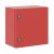 Корпус распред. шкафа 1двер. сталь красный 500мм 500мм 300мм с монтажной платой IP66 DKC