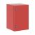 Корпус распред. шкафа 1двер. сталь красный 400мм 600мм 400мм с монтажной платой IP66 DKC