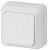 Выключатель Intro Quadro 2Э-101-01 одноклавишный 10А-250В, IP20, ОУ, без монтажной пластины, белый Выключатель Intro Quadro 2Э-101-01 одноклавишный 10А-250В, IP20, ОУ, без монтажной пластины, белый