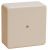 Коробка для к/к разветвительная о/у крем КМ41212-02 75х75х20 IP20 IEK (1/100)