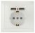 Розетка Intro Plano 1-410-06 с заземлением 2P+E Schuko со шторками, 16А-250В + 2хUSB 5В-2,1А, IP20, СУ, перламутр Розетка Intro Plano 1-410-06 с заземлением 2P+E Schuko со шторками, 16А-250В + 2хUSB 5В-2,1А, IP20, СУ, перламутр