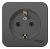 Розетка 1гн с З/К о/у антрацит глубина 41мм изол.пласт. 16А IP20 Blanca Systeme Electric (1/12) Розетка 1гн с З/К о/у антрацит глубина 41мм изол.пласт. 16А IP20 Blanca Systeme Electric (1/12)