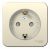 Розетка 1гн с З/К шторки о/у молочный компактная изол.пласт. 16А IP20 Blanca Schneider Electric