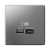 Розетка 2гн USB+USB A+C с/у сталь механизм высокоскор.заряд. QC PD ArtGallery Systeme Electric (1/8/16) Розетка 2гн USB+USB A+C с/у сталь механизм высокоскор.заряд. QC PD ArtGallery Systeme Electric (1/8/16)