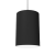 Светодиодный светильник VARTON DL-Roll подвесной 15 Вт 3000 К 120х170 мм RAL9005 черный муар с рассеивателем опал DALI