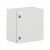 Корпус распред. шкафа 1двер. сталь серый 600мм 600мм 400мм с монтажной платой IP66 DKC