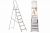 Стремянка алюминиевая СА7, 7 ступеней, усиленный профиль h=1470 мм, Народная Стремянка алюминиевая СА7, 7 ступеней, усиленный профиль h=1470 мм, Народная