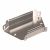 Угол д/листового кабель.лотка 45° горизонтальн. без соединит. разъема нержавеющая сталь серый ПРОМРУКАВ Угол д/листового кабель.лотка 45° горизонтальн. без соединит. разъема нержавеющая сталь серый ПРОМРУКАВ
