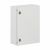 Корпус распред. шкафа 1двер. сталь серый 500мм 700мм 250мм с монтажной платой IP66 DKC