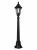 Светильник садово-парковый "Вена" 1х60 Вт, столб, H1050 мм, алюм., прозрачное/чёрный, Е27, TDM Светильник садово-парковый "Вена" 1х60 Вт, столб, H1050 мм, алюм., прозрачное/чёрный, Е27, TDM