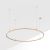 Основание ART-APRIORI-ROUND-HANG-R1800 (GD) (Arlight, IP20 Металл, 3 года)