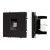 Механизм компьютерной розетки SCT-NOBE-MPC1-SFPL-BK (RJ-45, CAT6) (Arlight, Черный оникс)