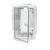 Корпус шкафа пластик 200мм 300мм 130мм с монтажной платой IP65 REXANT