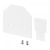 Заглушка MAG-ORIENT-CAP-2653-STR-G (WH) (Arlight, IP20 Металл, 3 года)