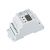 INTELLIGENT ARLIGHT Диммер SMART-DALI-104-62-ADDR-RGBW-DT6/DT8-PD-DIN White (12-48V, 4x5А)  (IARL, IP20 Пластик, 5 лет)