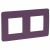 Рамка 2гн лиловый/белый Unica Studio Schneider Electric (5)