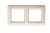 Рамка 2гн крем IP44 W59 AQUA Systeme Electric Рамка 2гн крем IP44 W59 AQUA Systeme Electric