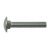 Болт 6х80 с полусферической головкой и квадратным подголовником DIN 603 EKF