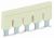 Кроссовый соединитель для клеммных блоков втычная 5 зажимов 76А с изоляцией Wago