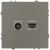 Розетка ЭРА Galaxy 15-3110-07 комбинированная RJ45+TV IP20 титан Розетка ЭРА Galaxy 15-3110-07 комбинированная RJ45+TV IP20 титан