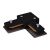 TRC-1-1-L-BK / Коннектор угловой для однофазного шинопровода (черный)