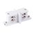 TRC-1-3-II-WH / Коннектор прямой внутренний для трехфазного шинопровода (белый)